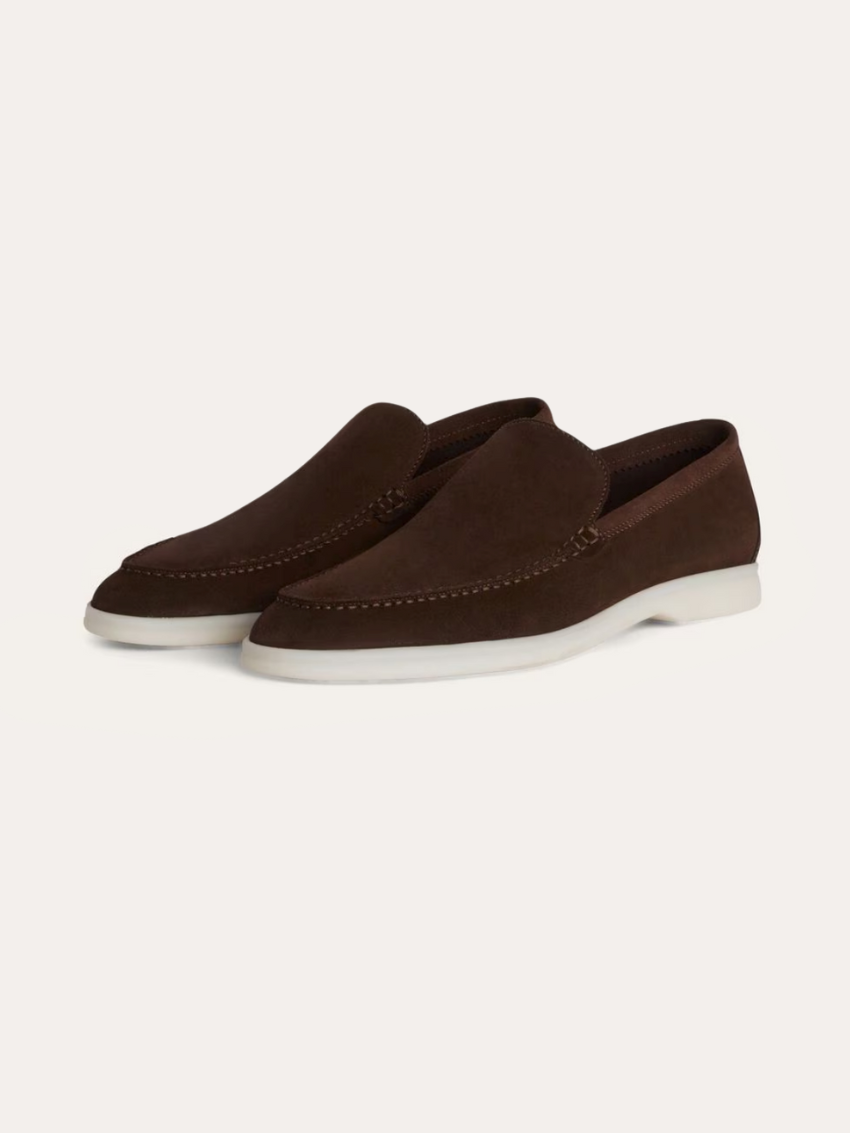 Viggo™ | Raffinerade mockaloafers – Profond Bruna