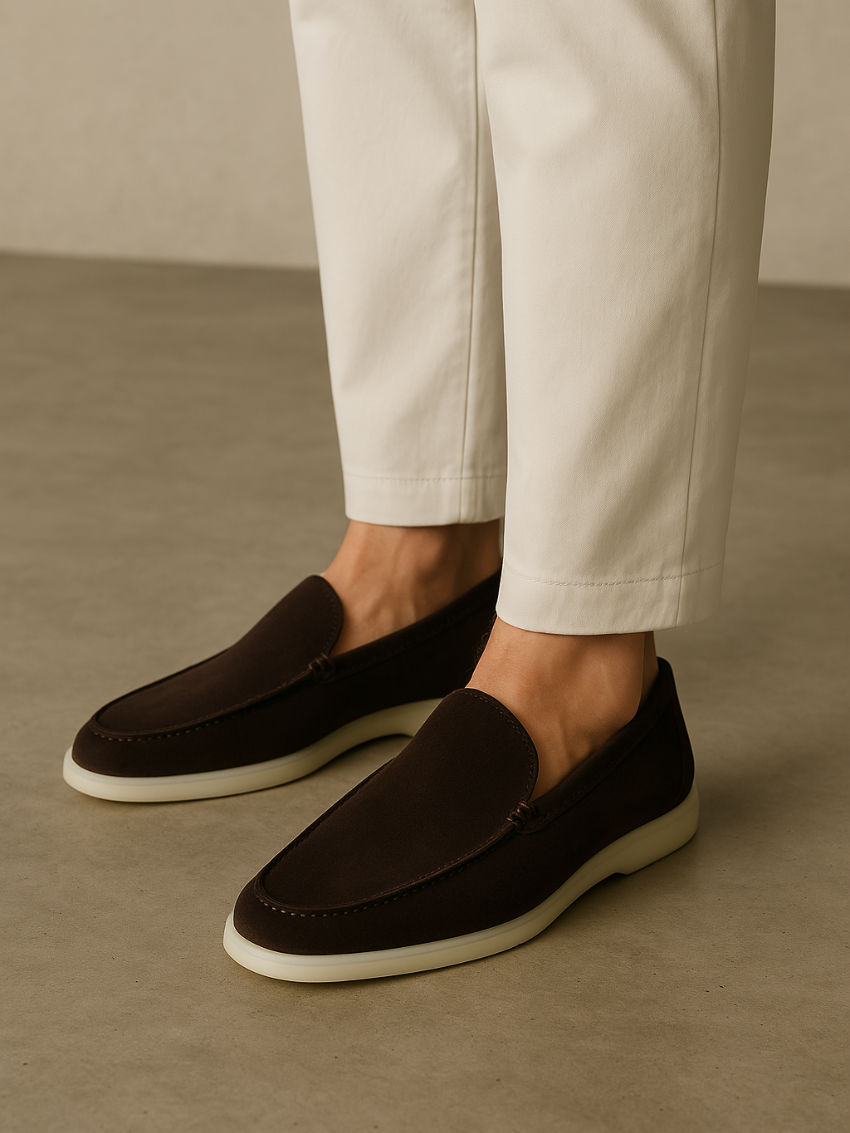 Viggo™ | Raffinerade mockaloafers – Profond Bruna