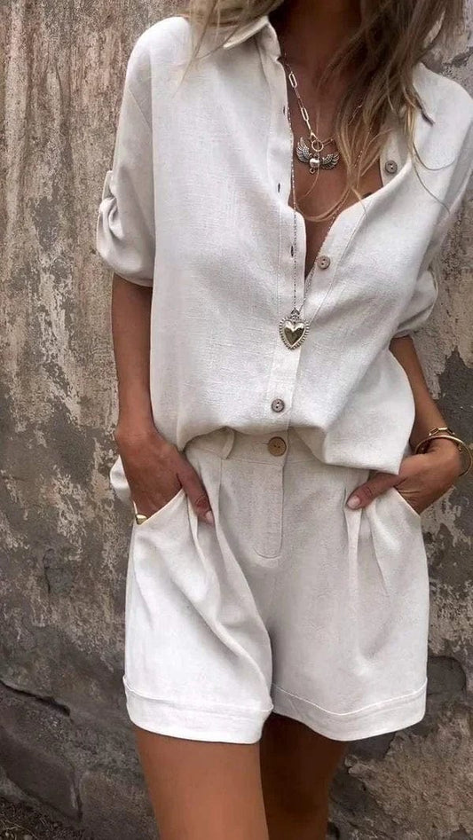 Linda™ | Luftig Linne Set